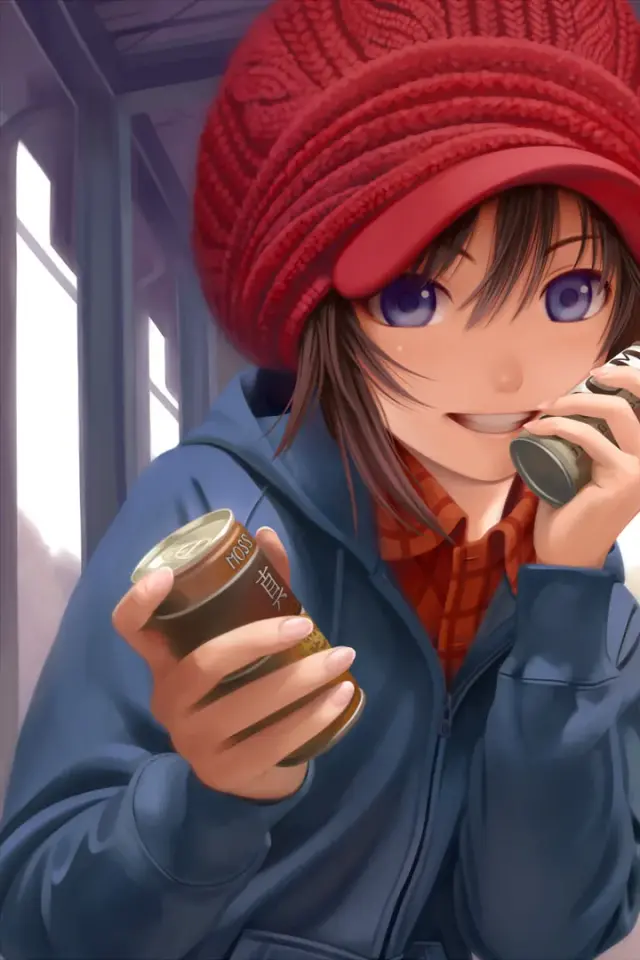 Kikuchi Makoto - idolmaster, coffee AI Character