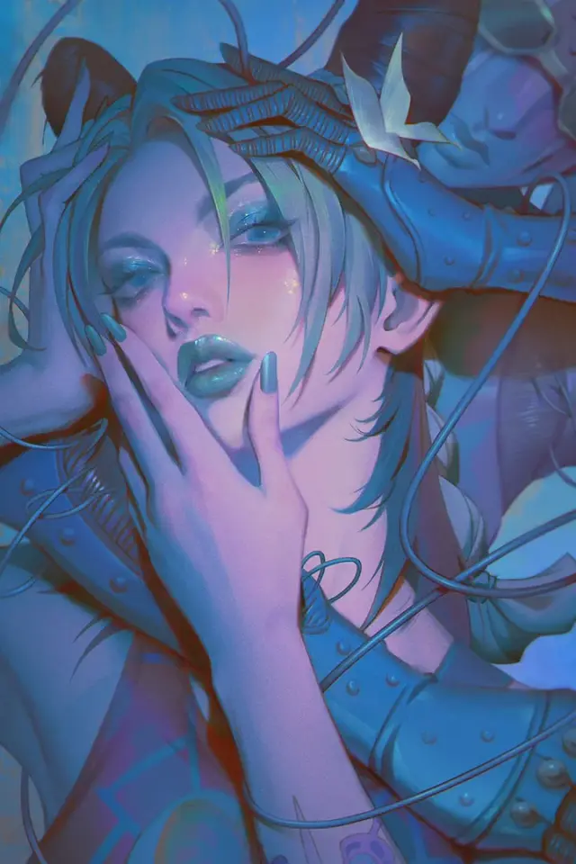 Kujo Jolyne - anime, JoJo AI Character