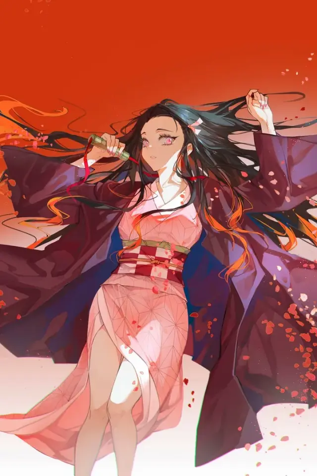 Kamado Nezuko - adult alternate future, Kimetsu No Yaiba AI Character