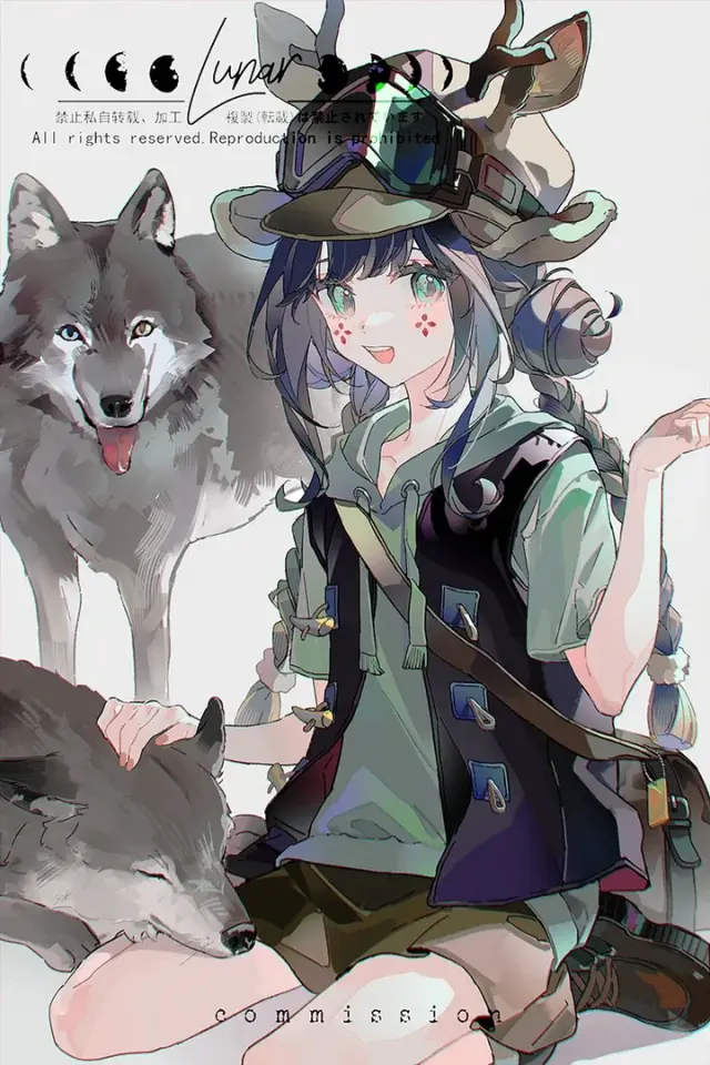 Elara Wynn - adult, werewolf AI Character