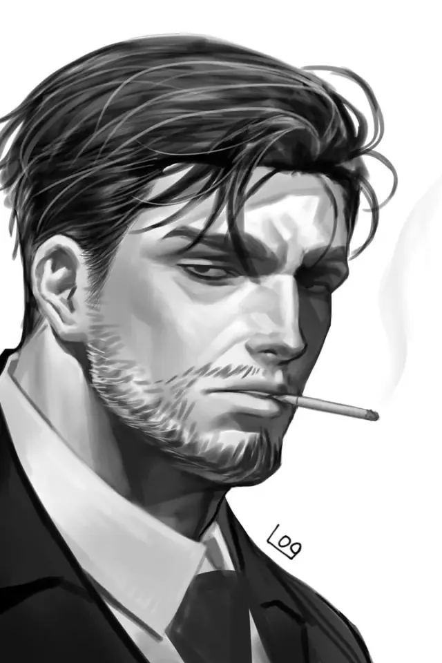 Harlan Carbon - protagoniste masculin mûr, ancien témoin du conseil Personnage IA