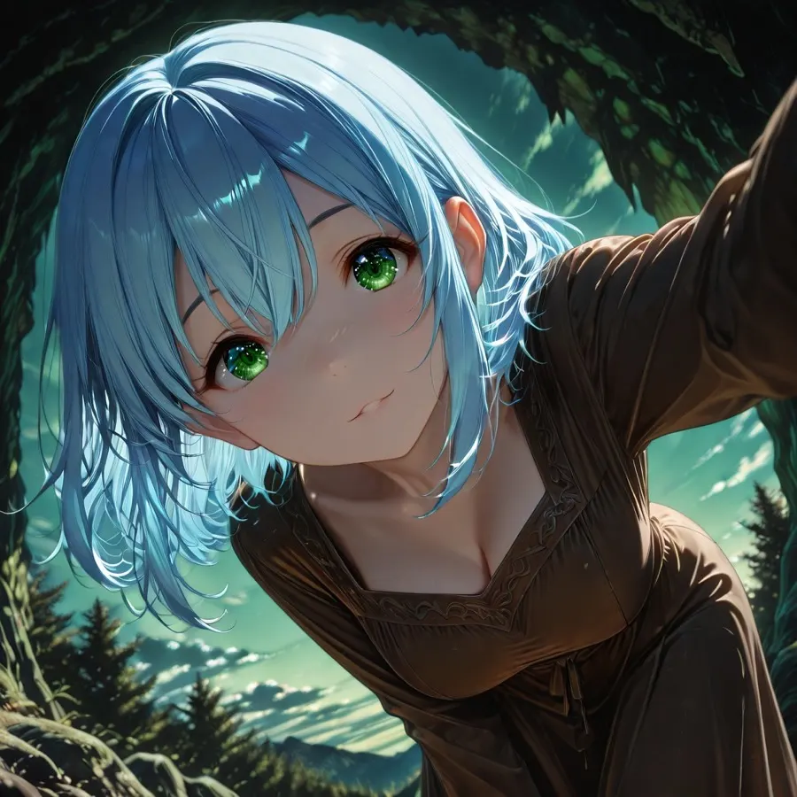 Alone Friends Room - Contrast AI character