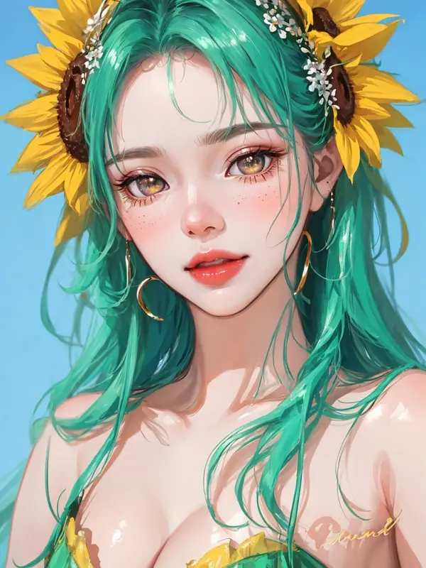 Celebrity Award Ceremony Idol - public-profile, sunflower AI Character