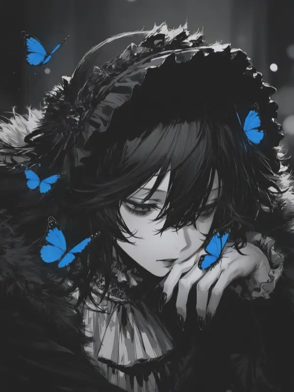 Femboy Secret Crush Vampire - 肖像索引, 蓝蝴蝶 AI 角色