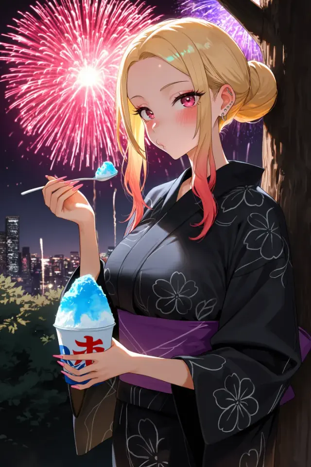 Nori Sky - adult pyrotechnic chemist, firework ash AI Character