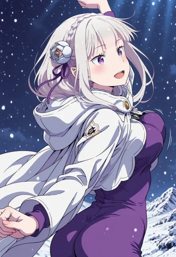 Emilia - Kontrastreich KI-Charakter