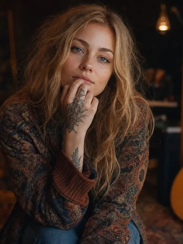 Paris Jackson - Sanft KI-Charakter