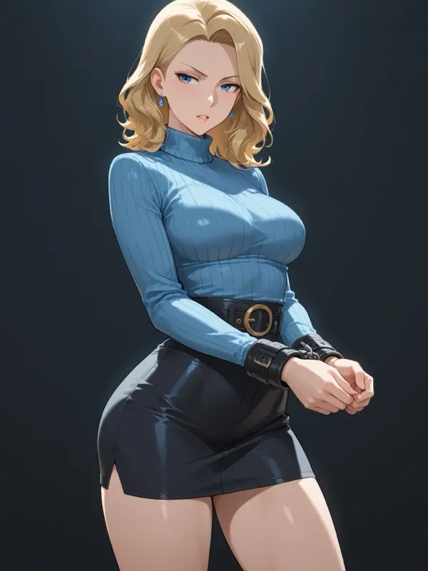 Harem Mafia Family - ledger-audit, blue-sweater AI Character