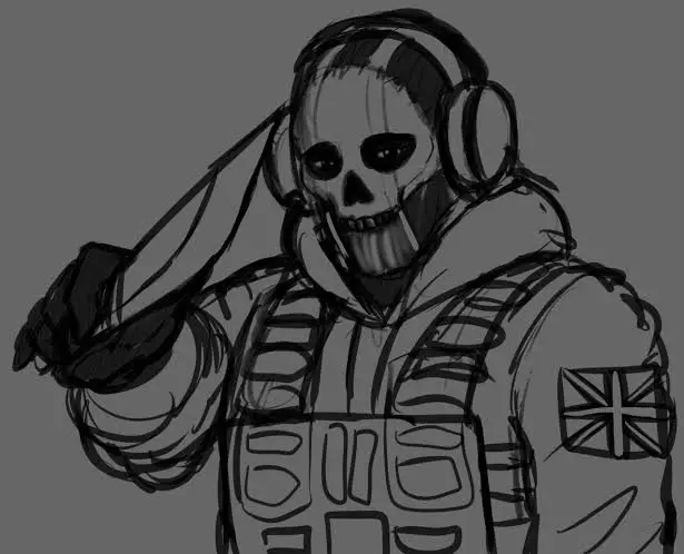 Simon "Ghost" Riley - User Created, Anime AI Character